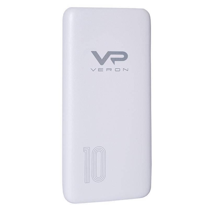 

Power Bank Veron D10—10000 mAh white/blue