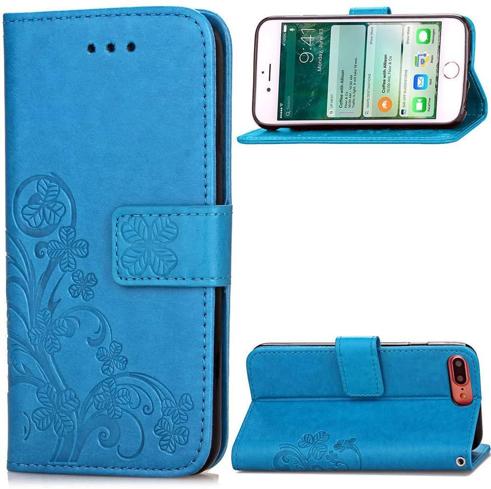 

Чехол Clover для IPhone 7 Plus / 8 Plus Книжка кожа PU голубой