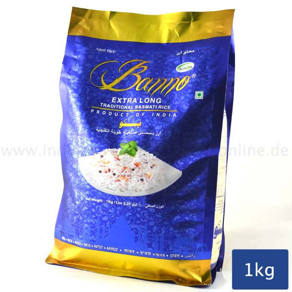 

Рис басматі ( Banno Extra Long Basmati Rice) 1 кг
