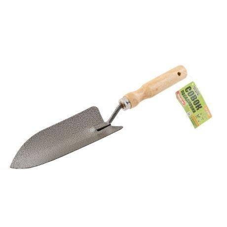 

Совок посадочный с деревянной ручкой Mastertool 300х85 мм (14-6187)