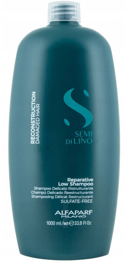 

Alfaparf Reparative Low Shampoo - відновлюючий шампунь для пошкодженого волосся 1000мл