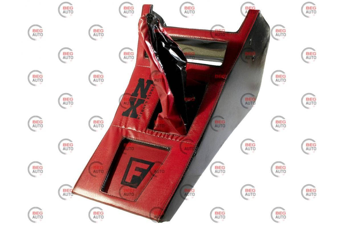 

Консоль 2106 с чехлом КПП удлин. красная (Автокомфорт)