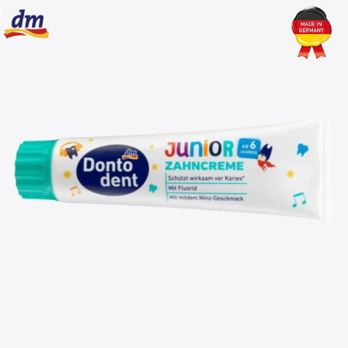 

Детская зубная паста Denkmit Dontodent Zahncreme Kinder Junior, 100 мл.