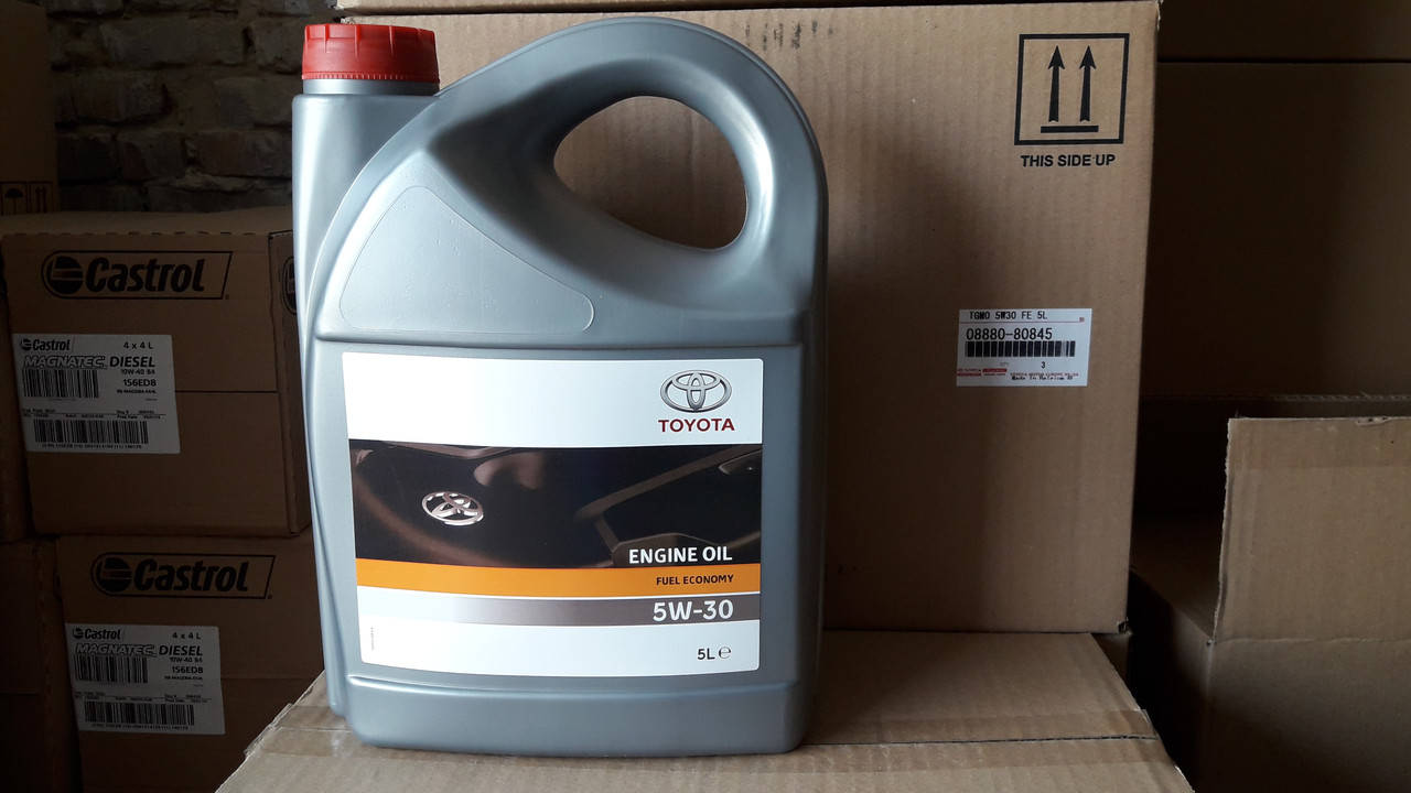 

Масло моторное оригинальное Toyota Fuel Economy 5w-30 (5 литров)