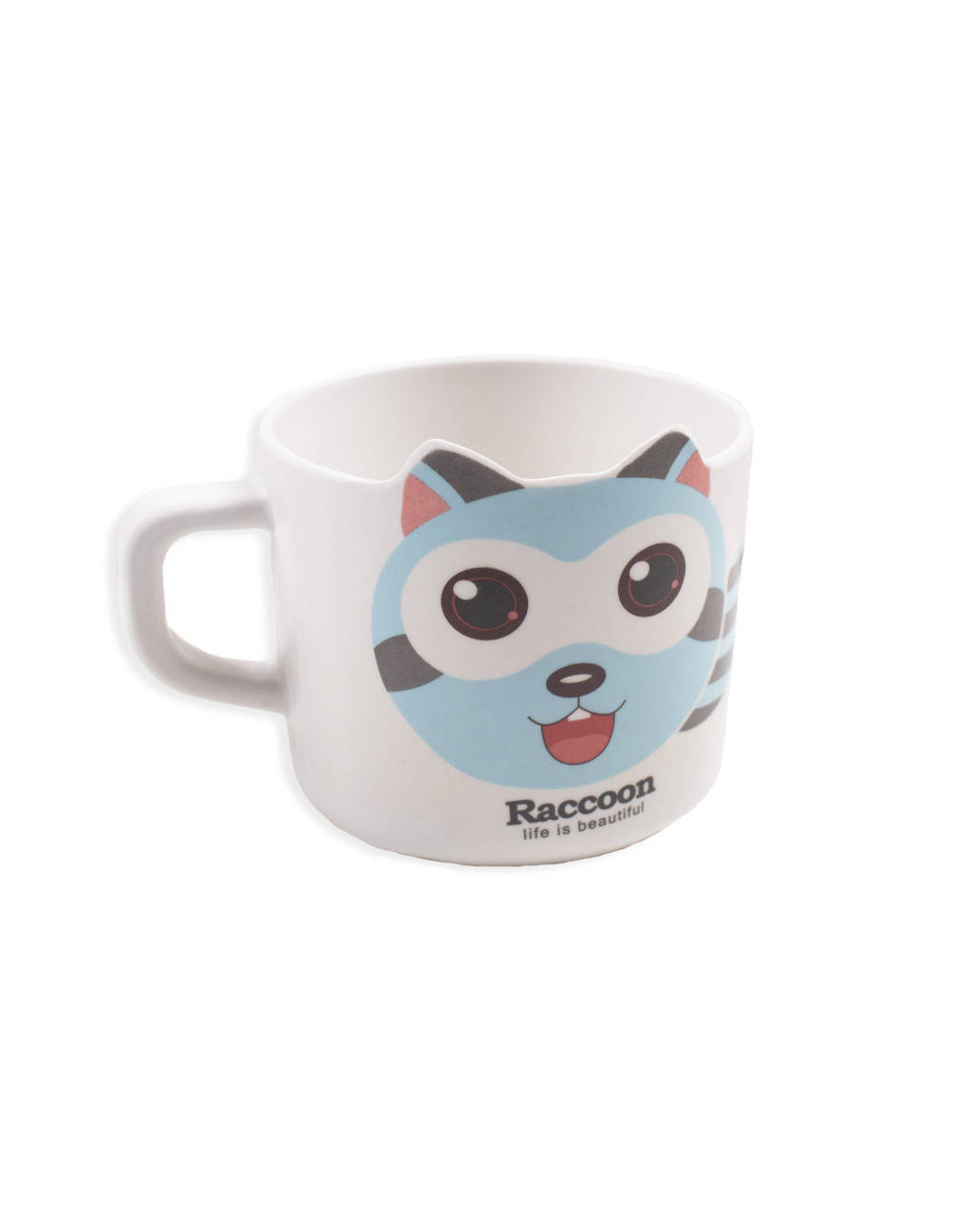 

Детская чашка из бамбукового волокна " Енот ", Голубой