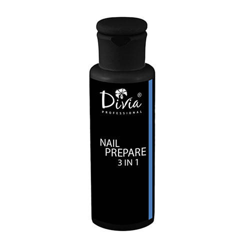 

Рідина для підготовки нігтів Divia Prepare Nail 3 in 1 Di931, 100ml