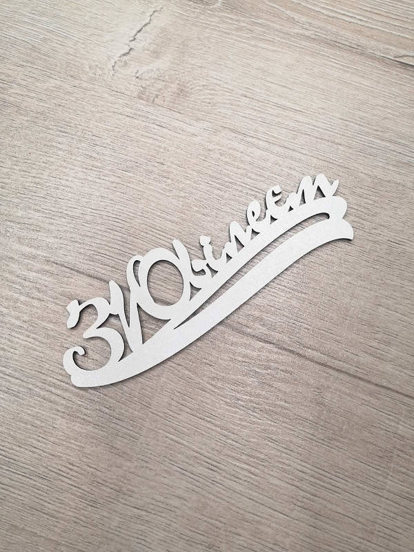 

З Ювілеєм.Заготовка под топпер. Слово в коробку.З Ювілеєм