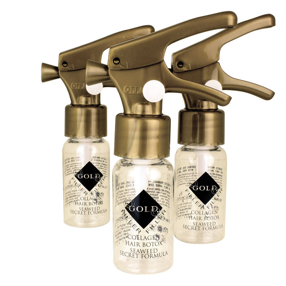 

KLERAL SYSTEM Semi Di Lino Gold Filler Hair Botox Ботокс для волос 10 мл