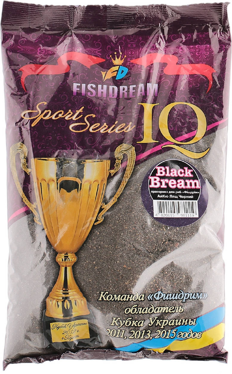 

Прикормка Fish Dream IQ Лещ черный 0.9кг