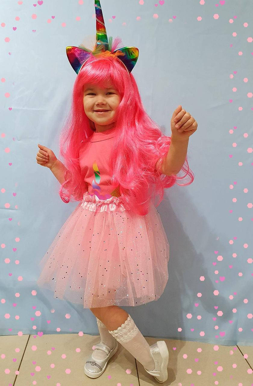 

Костюм Единорога на девочку 4, 5,6 лет