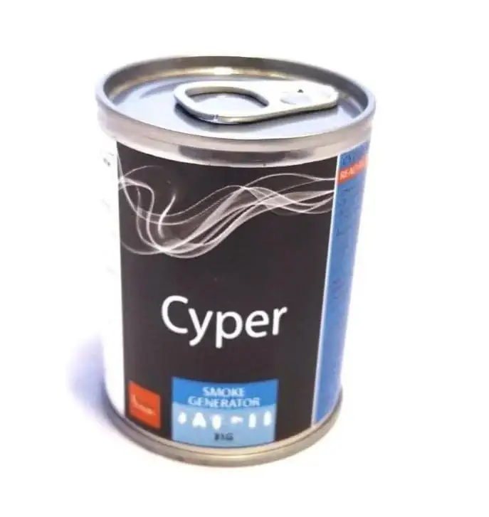

Дымовая шашка CYPER (Циперметрин 6,75%) от тараканов, клопов, моли, ципекс, ципер