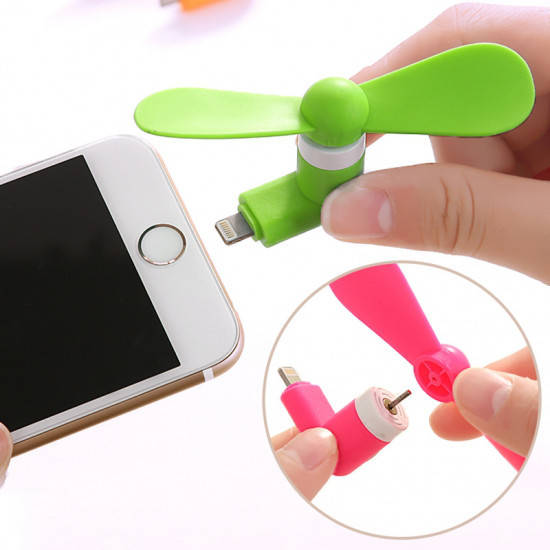

Мини USB вентилятор для Айфона iPhone 5 ,6:s