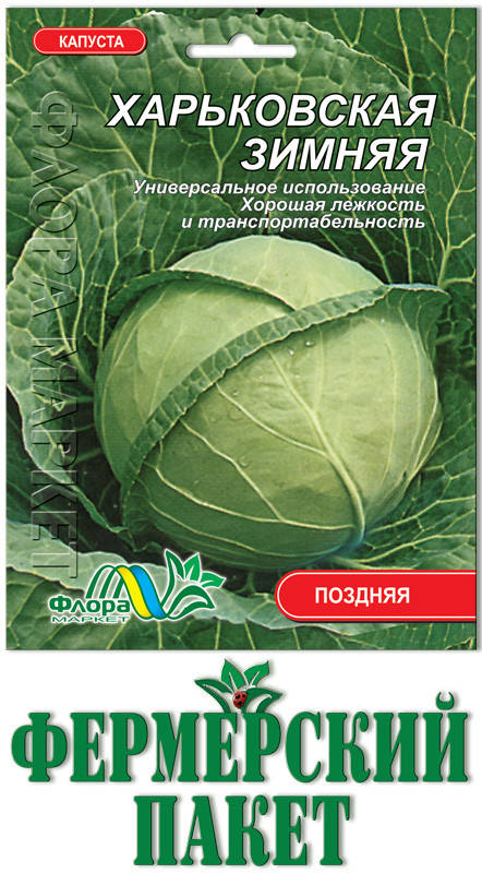 

Капуста Харьковская зимняя (большой пакет)