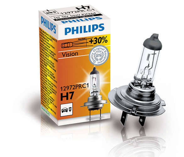 

Галогеновая лампа PHILIPS 12972PRC1 H7 55W 12V PX26d Premium
