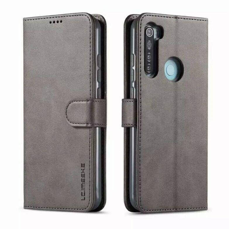 

Чехол-Книжка iMeeke для Xiaomi Redmi Note 8T цвет Серый