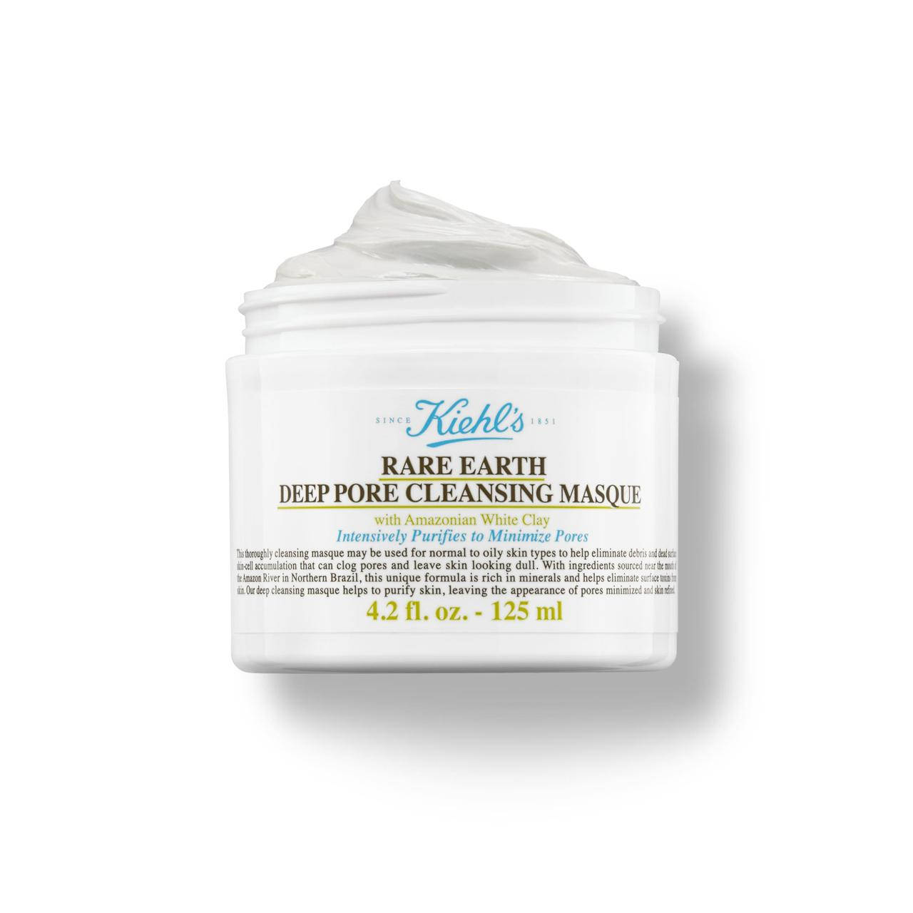 

Маска для лица Kiehl's Since Rare Earth Deep Pore Cleansing Mask 4.2 oz/ 125 mL