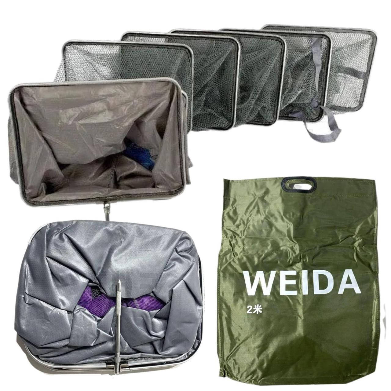 

Рыболовный садок прорезиняный Weida (30*40*250 см.)