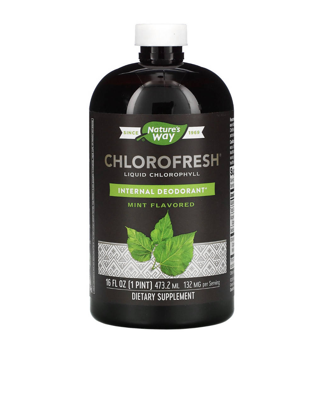 

Жидкий хлорофилл Nature's Way, Chlorofresh с ароматом мяты (473.2 мл)