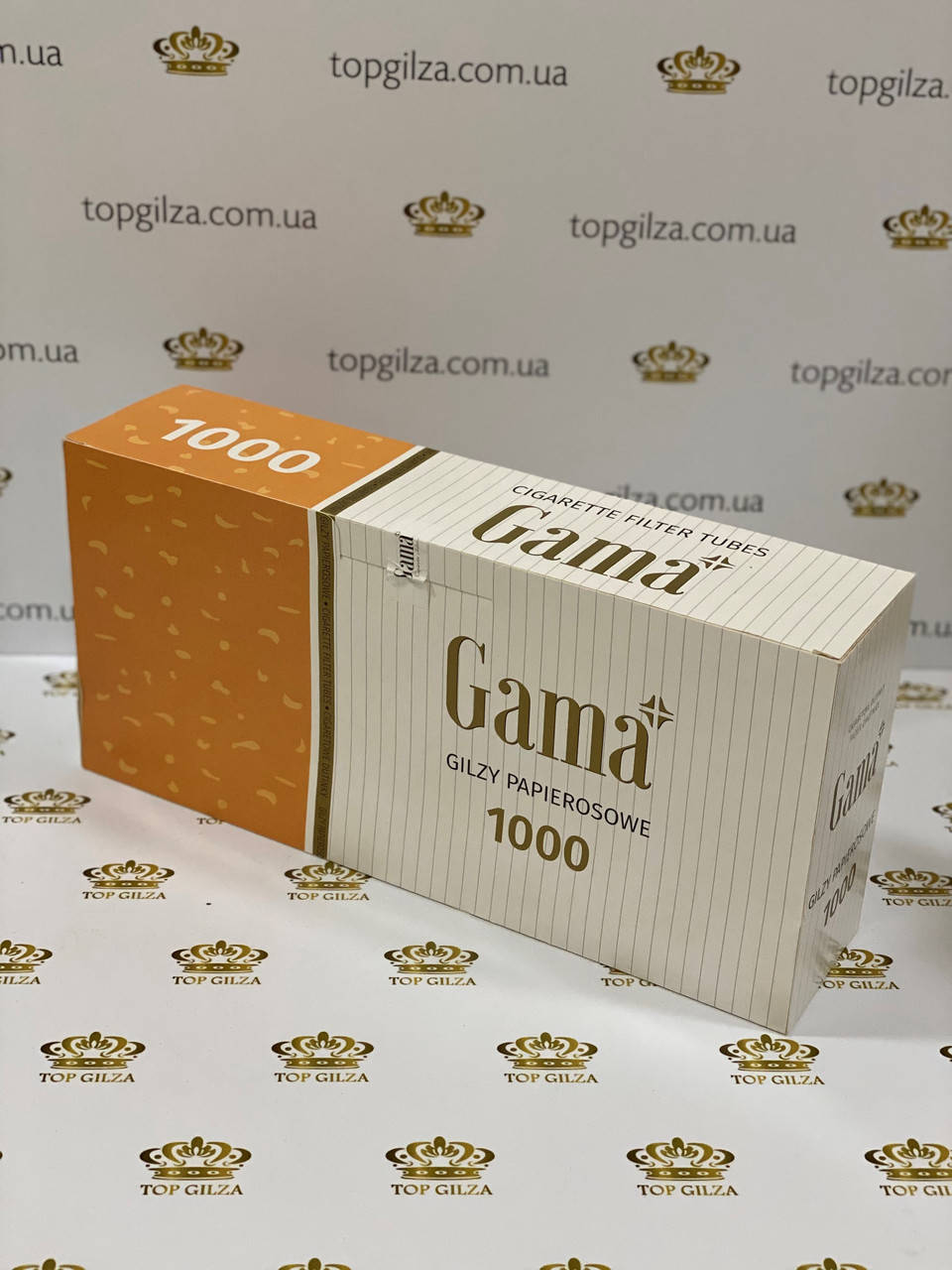 

Бумажные гильзы для набивки сигарет табаком Gama Classic 1000 шт