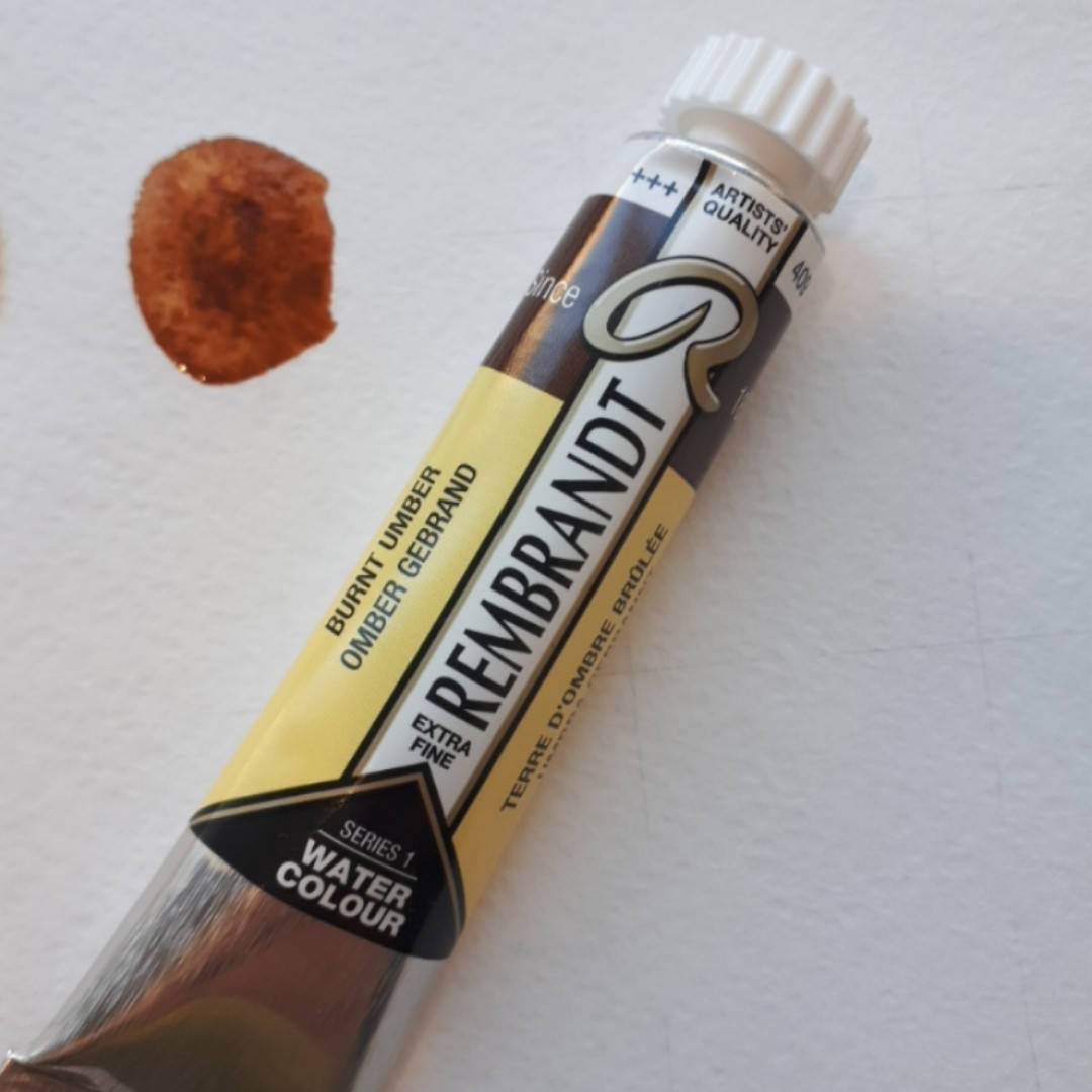 

Фарба акварельна Rembrandt (409), Умбра палена, туба 20мл, Royal Talens