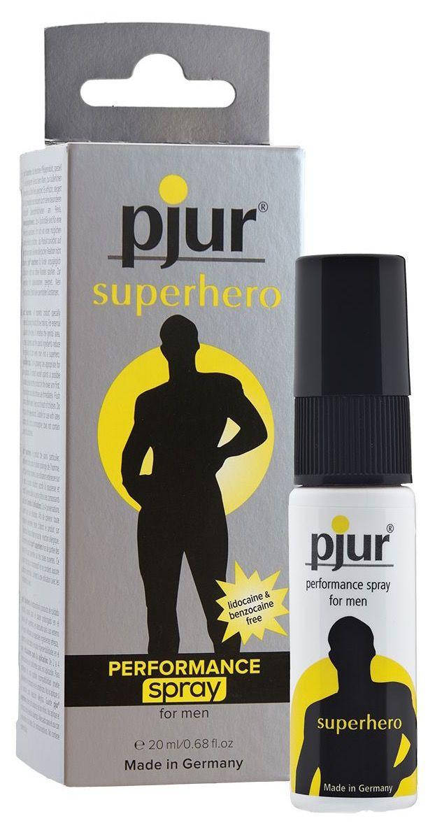 

Пролонгирующий спрей для мужчин Pjur Superhero Strong Spray 20 ml - CherryLove