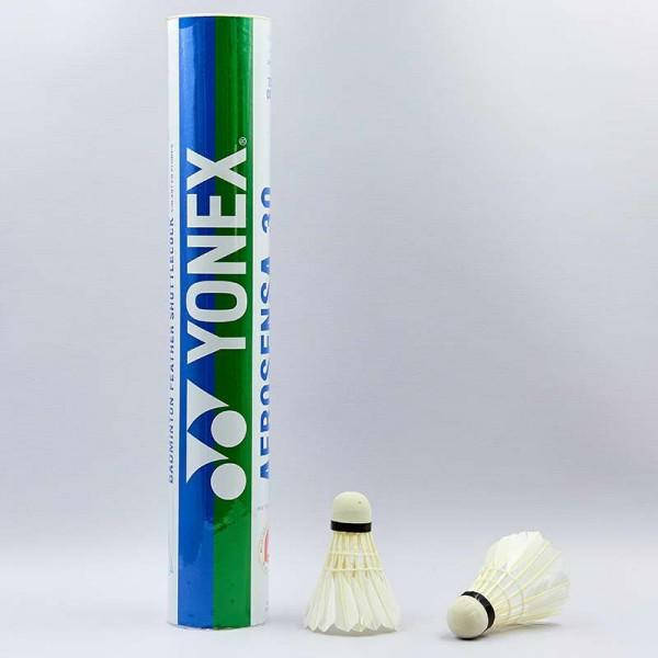 

Воланы для бадминтона перьевые YONEX (12шт) в тубе AS-30 AEROSENSA White (SKL0330)