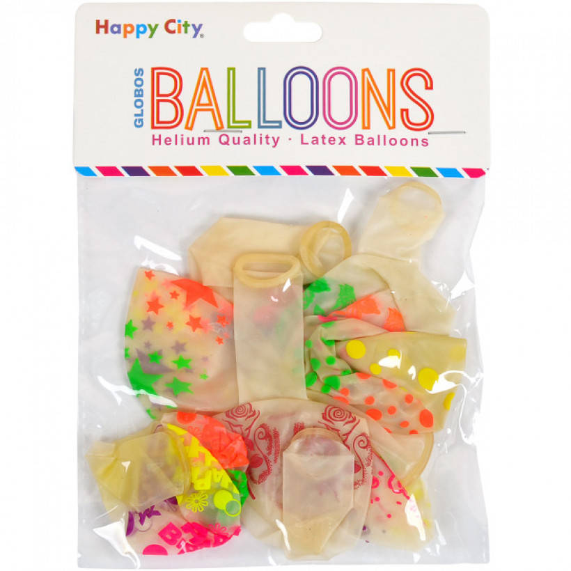 

Набор шариков Прозрачные с рисунком 8шт 2,8гр арт.26-7, Разные цвета