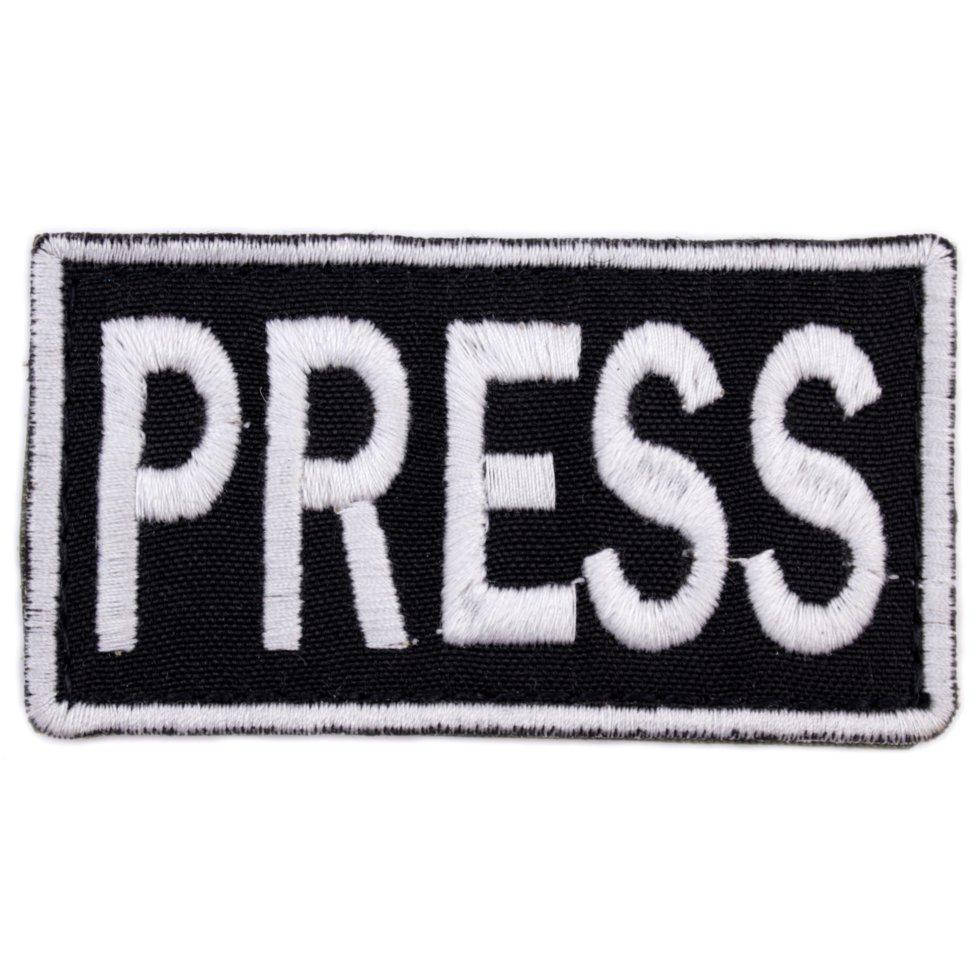 

Wotan шеврон "Пресса маленькая" 5х9 см