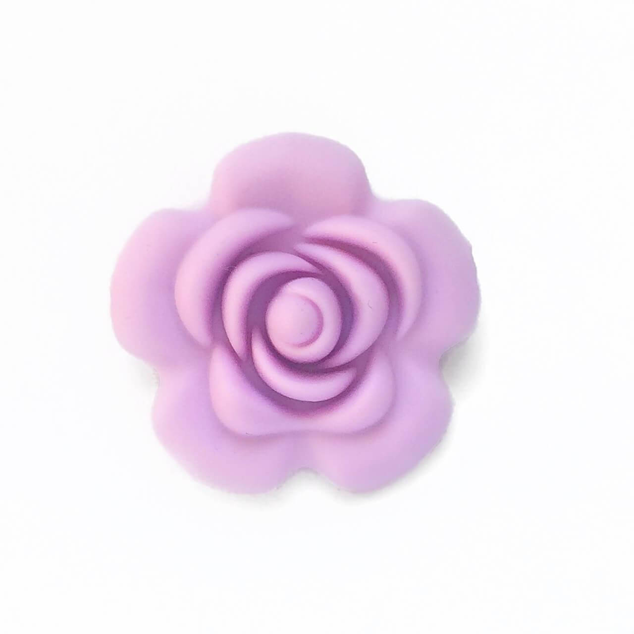 

Роза большая, (лаванда), силиконовые бусины