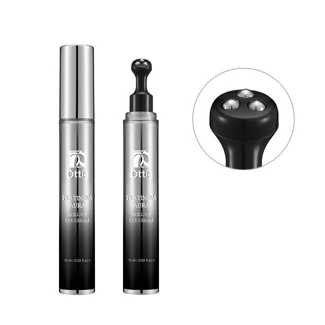 

Роликовый крем для век с платиной и экстрактом черной икры Ottie Platinum Aura Roll-Up Eye Cream