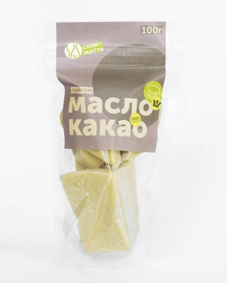

Масло какао (преміум), 100 г Смак Життя