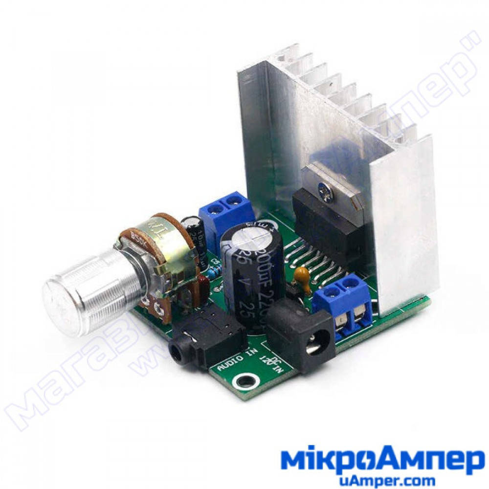 

Модуль аудіопідсилювача TDA7297 2x15 Вт під роз'єм