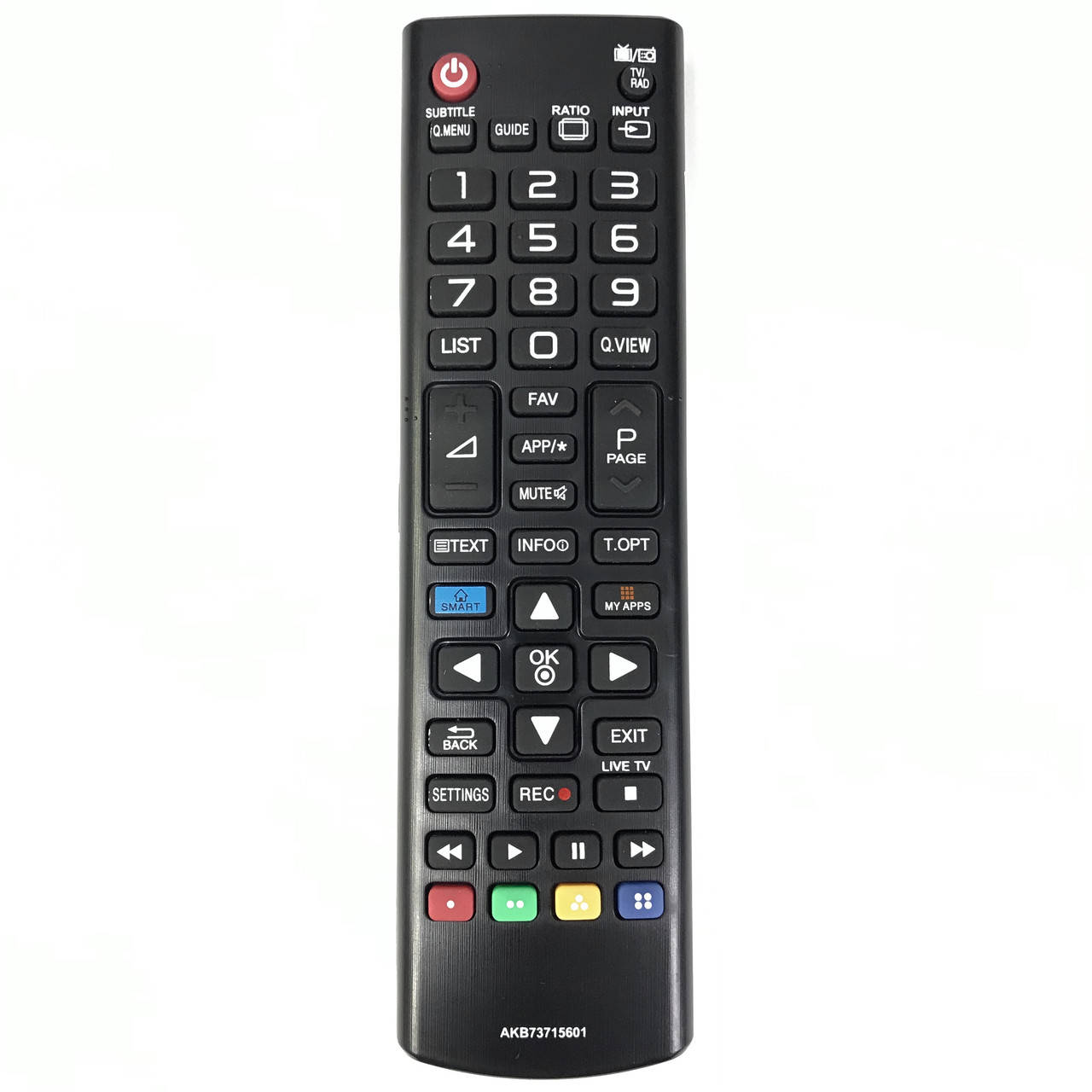 

Пульт ДУ для телевизора LG AKB 73715601 [PLASMA, LCD TV]