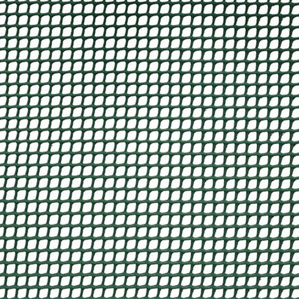 

Декоративна пластикова садова сітка (решітка) Intermas-Nortene Cuadranet, комірка 5*5 мм, Зелёный