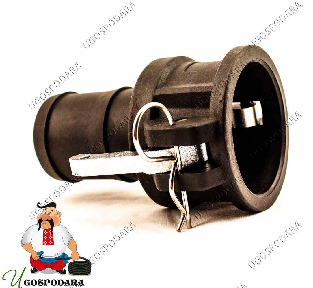 

Соединение Camlock тип С, муфта с зубчатым хвостом 2" (2")