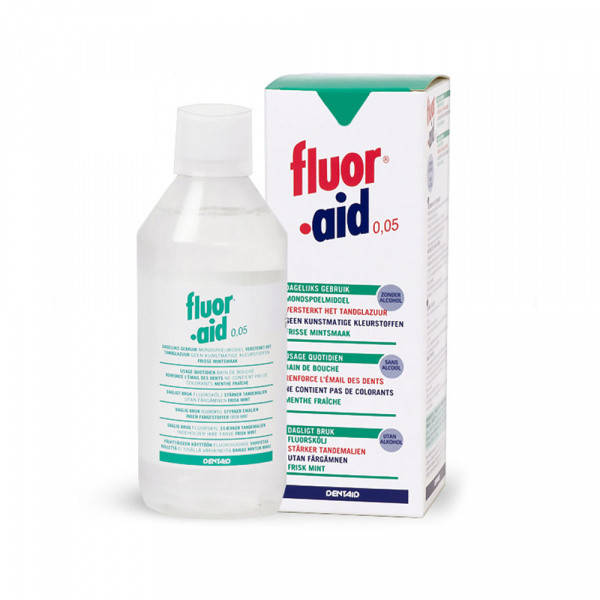 

FLUOR-AID 0.05% ополаскиватель 500 мл