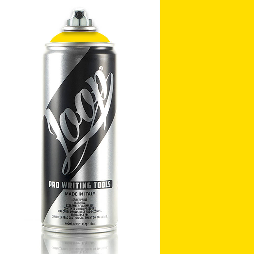 

Аэрозольная краска Loop 108 Valencia 400ml, Желтый