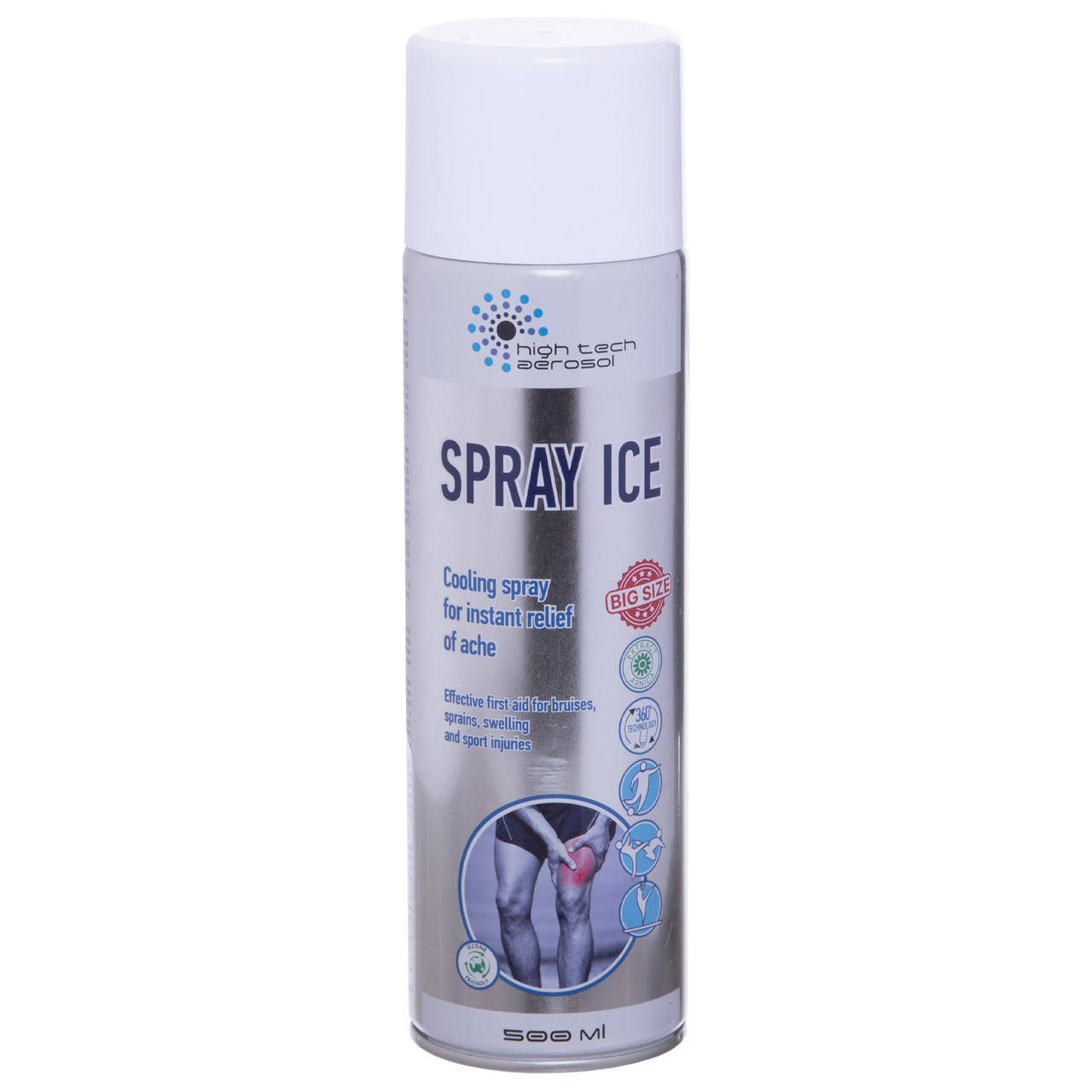 

Заморозка спортивная HTA SPRAY ICE 500ml спрей обезболивающий VP-2969