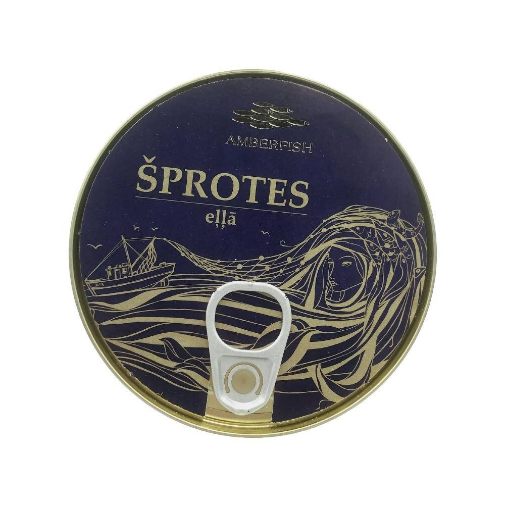 

Шпроты в масле Амберфиш Элла Amberfish Ella 160 г Латвия