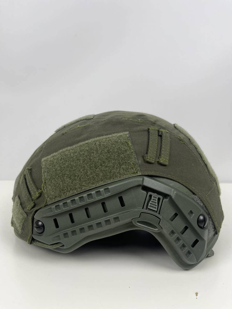 

Шлем кевларовый Fast Helmet NIJ IIIA с кавером олива