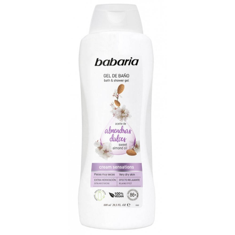 

Гель для душа Babaria Shower Gel Almendras dulces 600 мл Испания