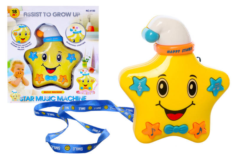 

Ночник "Звезда" музыкальный, со светом 4100