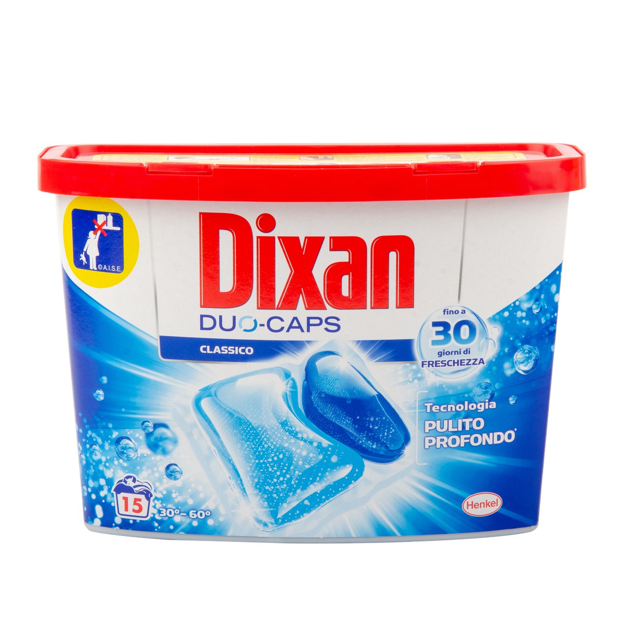 

DIXAN POWER гель-капсулы для стирки CLASSICO 15 стирок (Диксан)