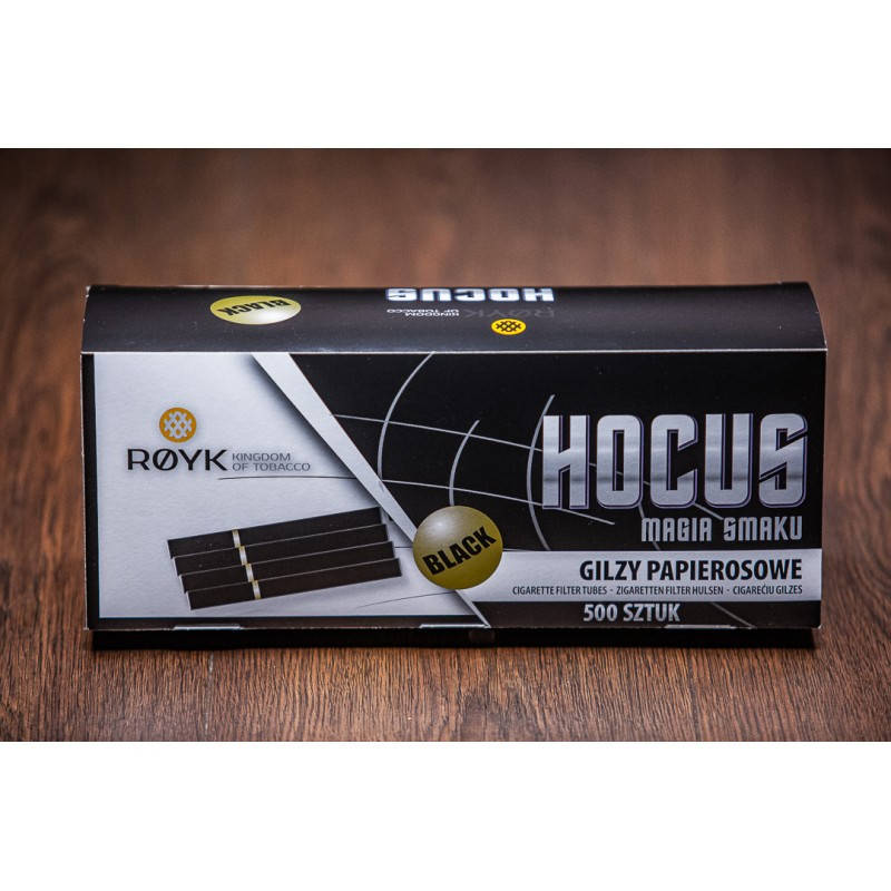 

Сигаретные гильзы HOCUS BLACK 500