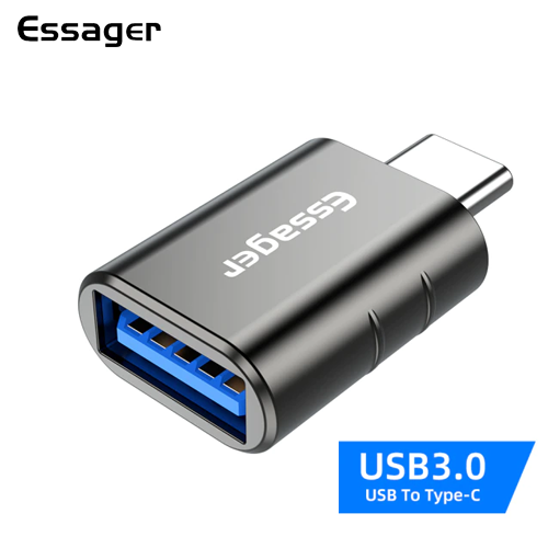 

Адаптер Essager USB на Type-C USB 3.0A