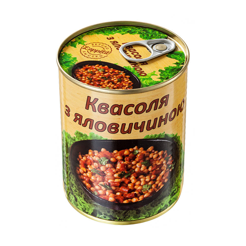 

Фасоль с говядиной L'appetit 350 г (4820177070196)
