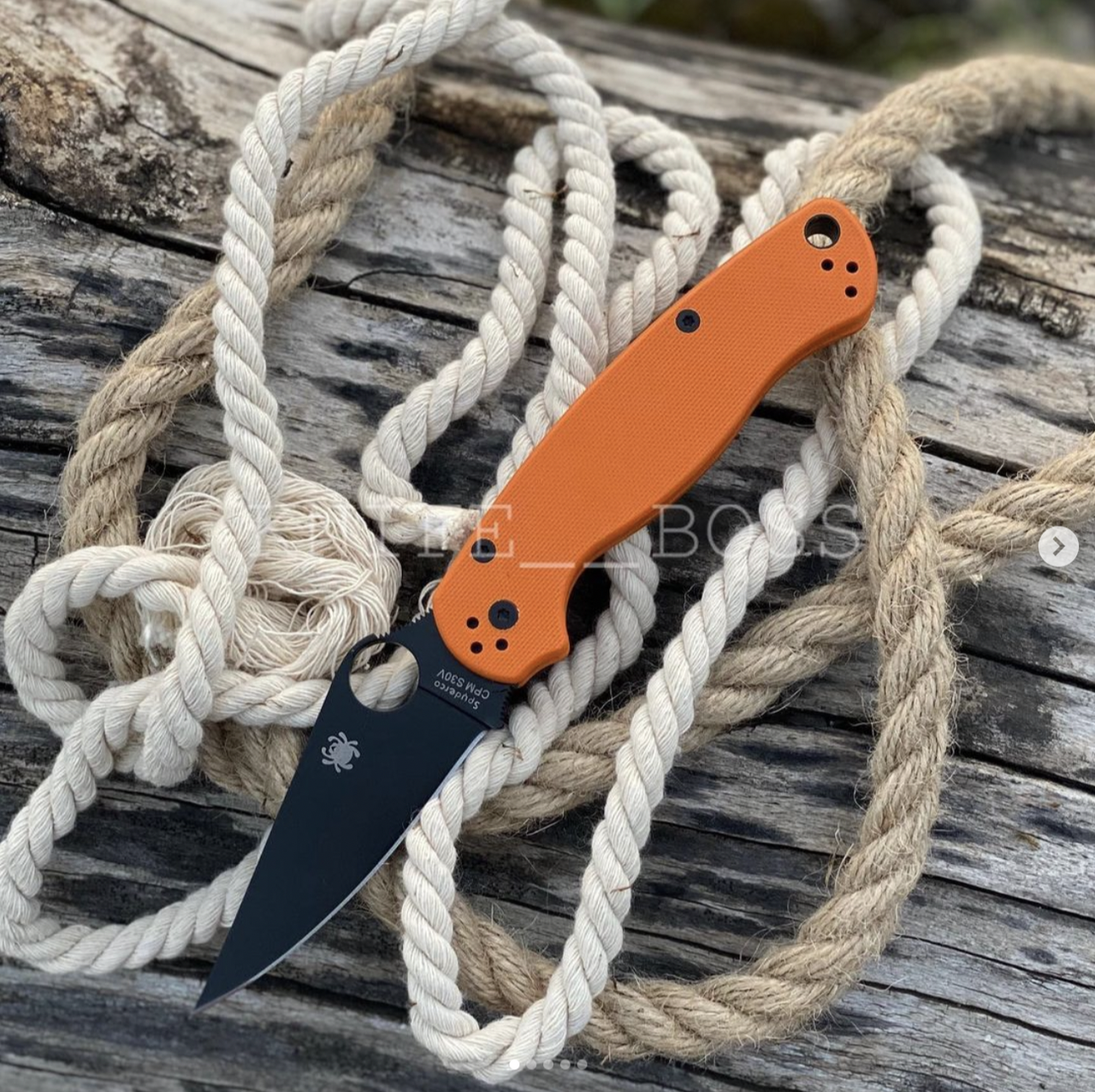 

Нож Spyderco Paramilitary складной нож карманной нож