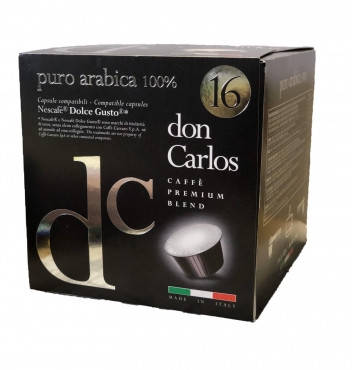 

Кава в капсулах Carraro Don Carlos "Puro Arabica 100%" 16 шт