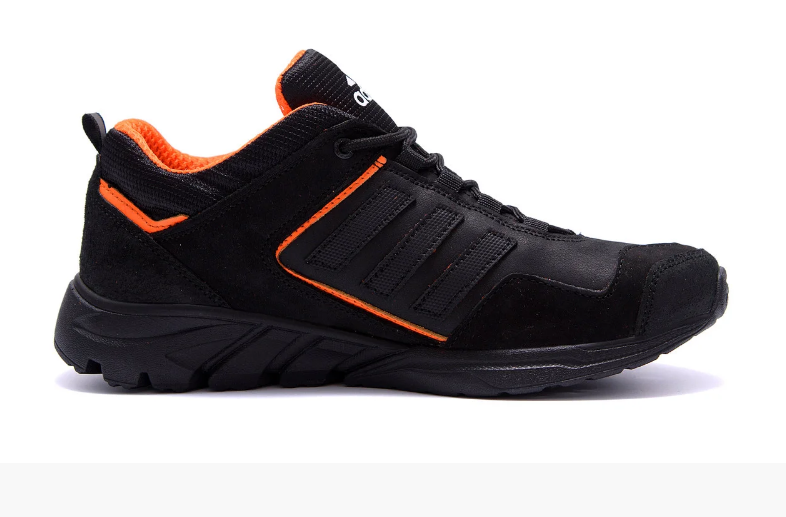 

Мужские кожаные кроссовки Adidas Terrex Orange, Черный