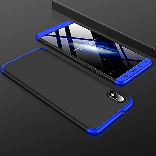 

Чехол GKK 360 для Xiaomi Redmi 7A бампер противоударный Black-Blue
